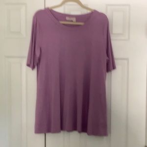 Brand new lavender soft pretty swing top